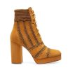 Women Silent D Ankle Boots | Yestie Boot Whiskey