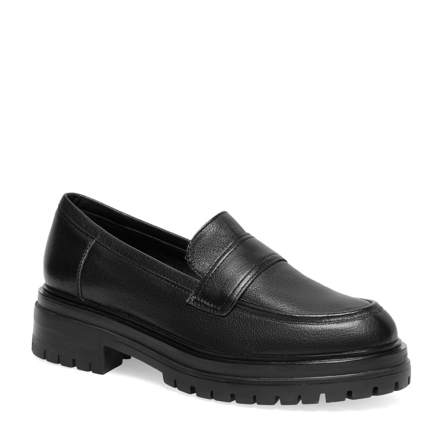 Women Silent D Flats & Loafers | Annas Loafer Black