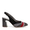 Women Silent D Heels | Kendal Pump Grey Multi