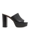 Women Silent D Platforms | Arabesa Sandal Black/Black