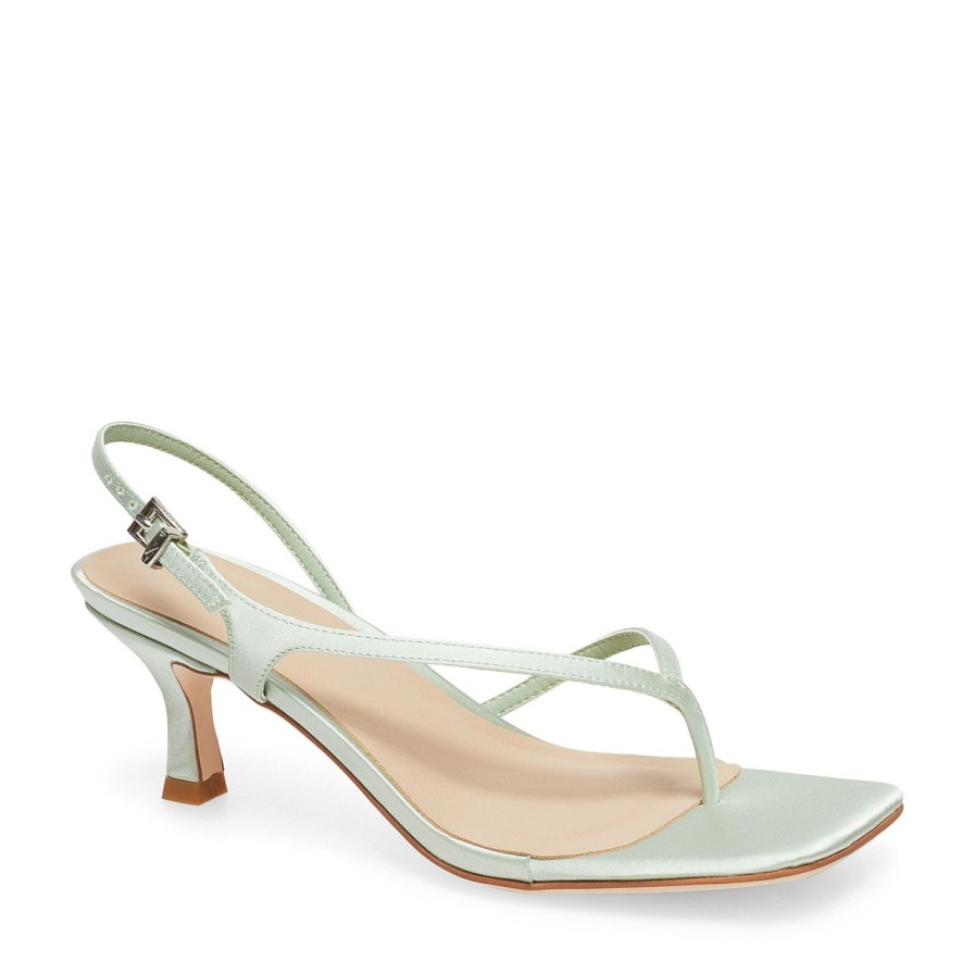 Women Silent D Heels | Dallasy Sandal Mint