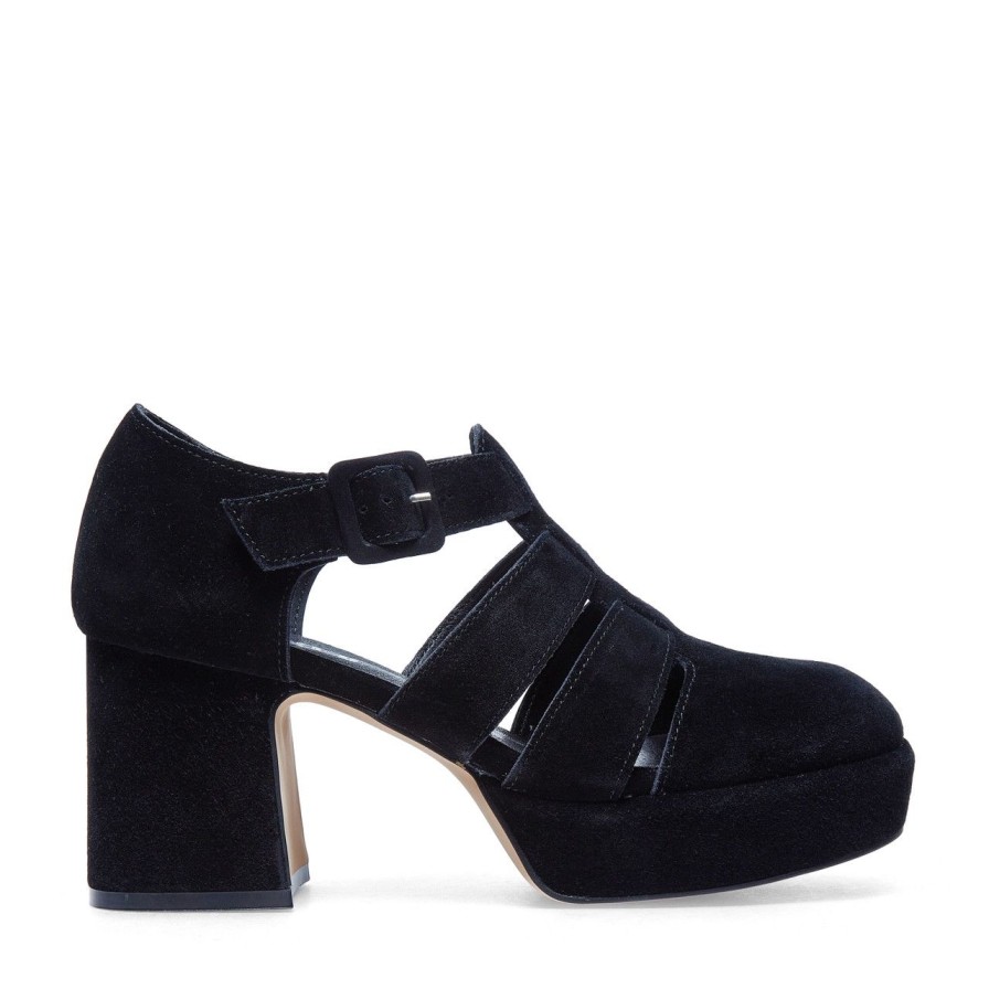 Women Silent D Heels | Oddiez Pump Black