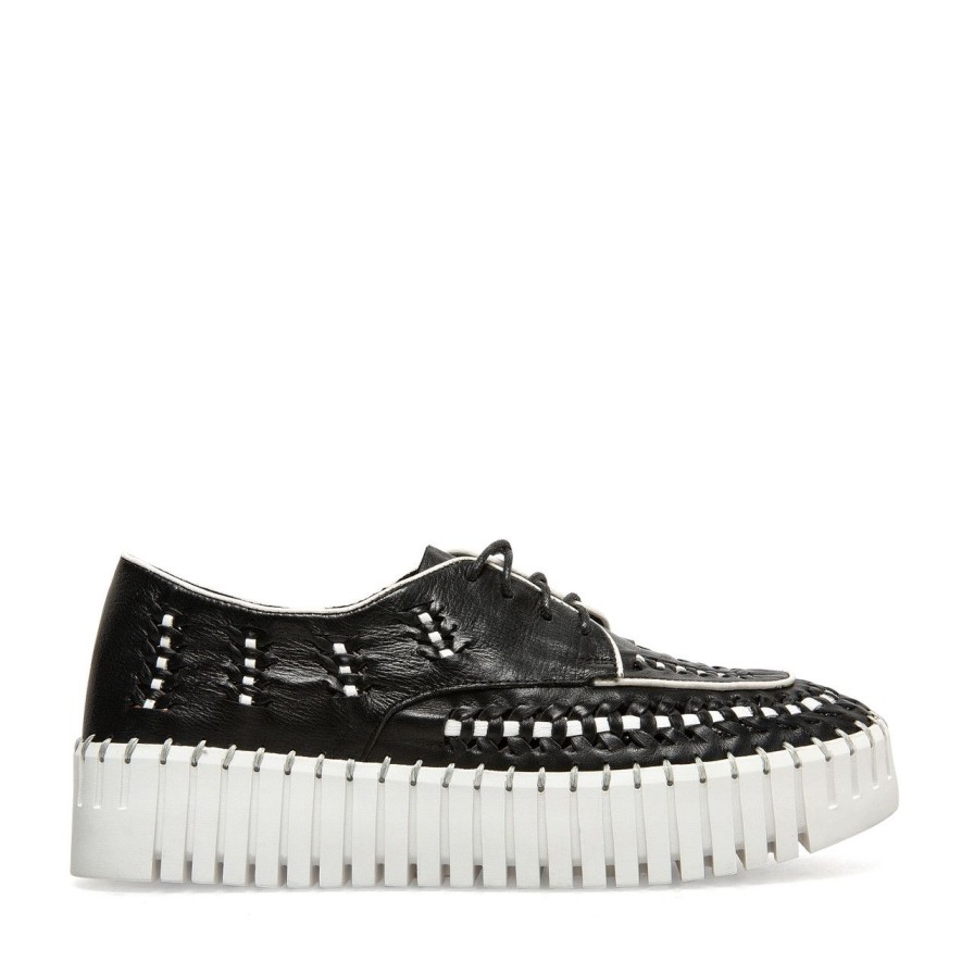 Women Silent D | Brodies Sneaker Black White