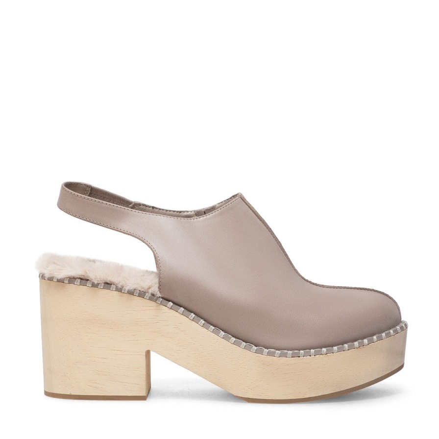 Women Silent D Mules & Clogs | Fount Clog Grey