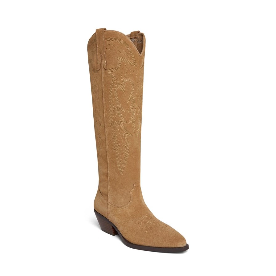 Women Silent D Tall Boots | Delila Boot Natural