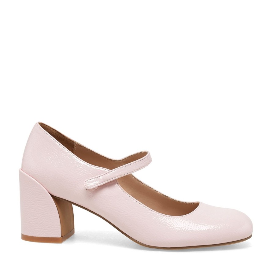 Women Silent D Heels | Korin Pump Pink