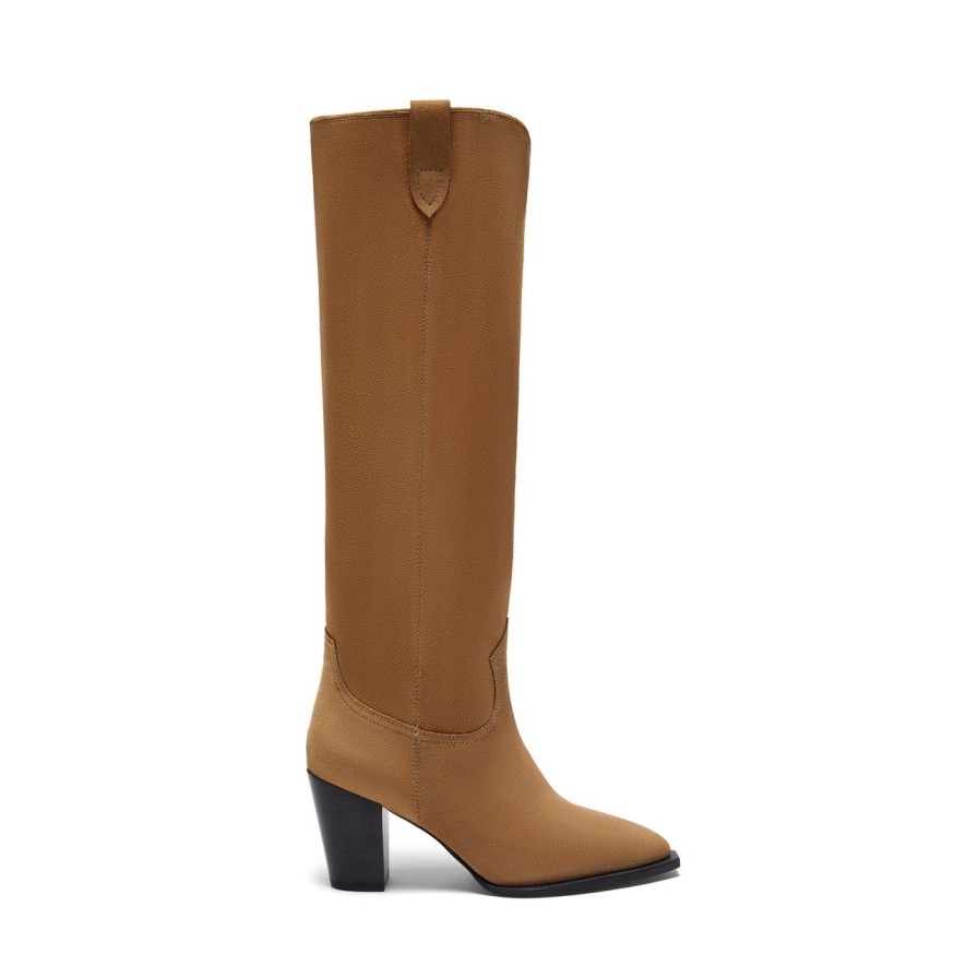 Women Silent D Tall Boots | Ivy Boot Natural