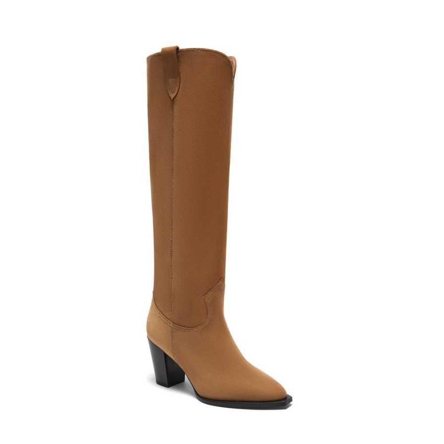 Women Silent D Tall Boots | Ivy Boot Natural