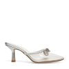 Women Silent D Heels | Aloise Mule Clear