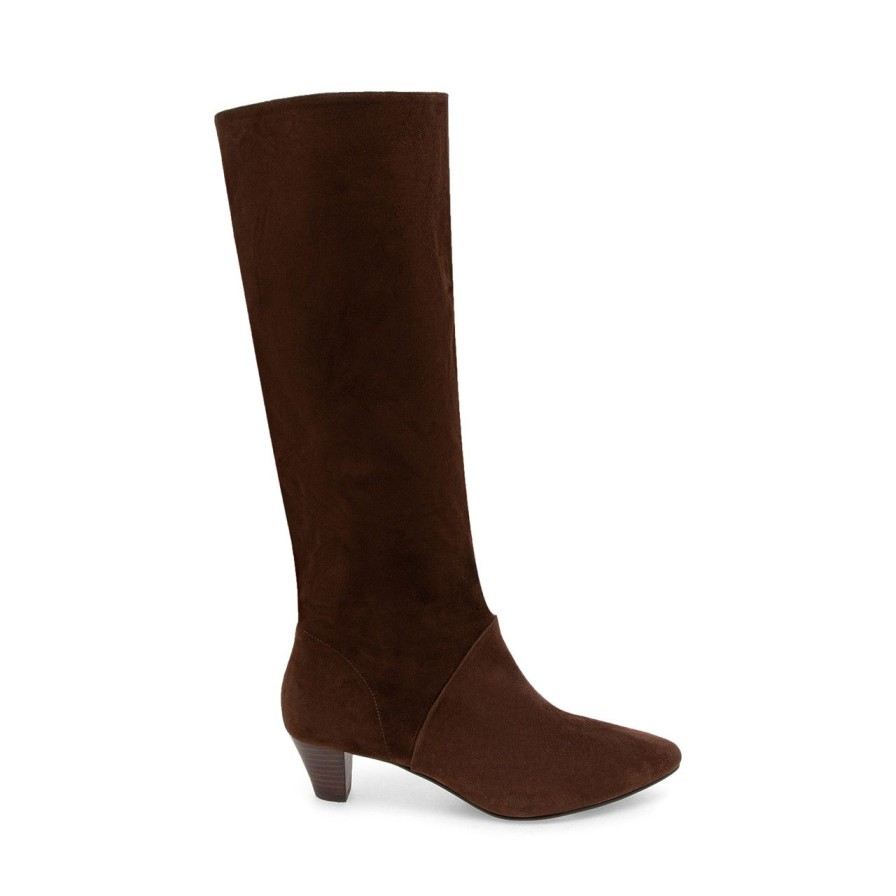 Women Silent D Tall Boots | Tinglet Boot Chocolate