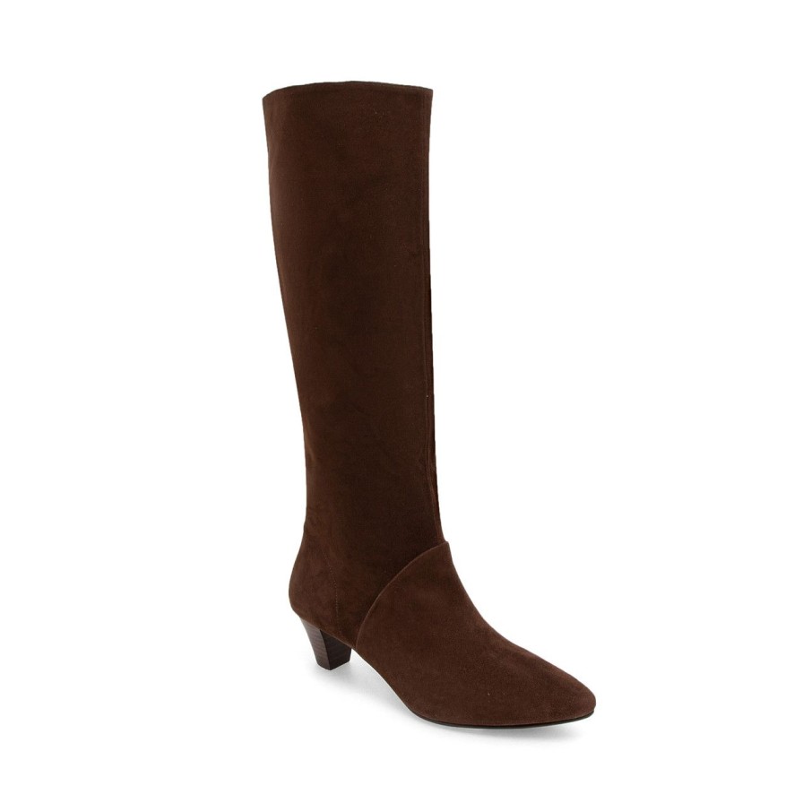 Women Silent D Tall Boots | Tinglet Boot Chocolate