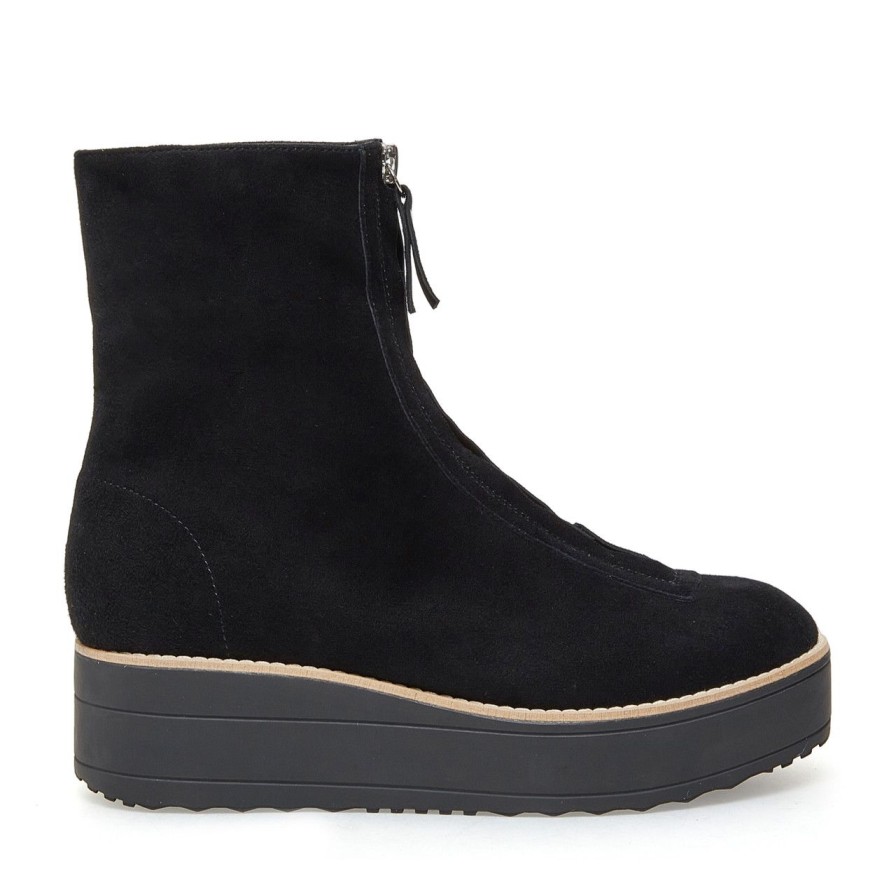 Women Silent D Ankle Boots | Nilly Boot Black