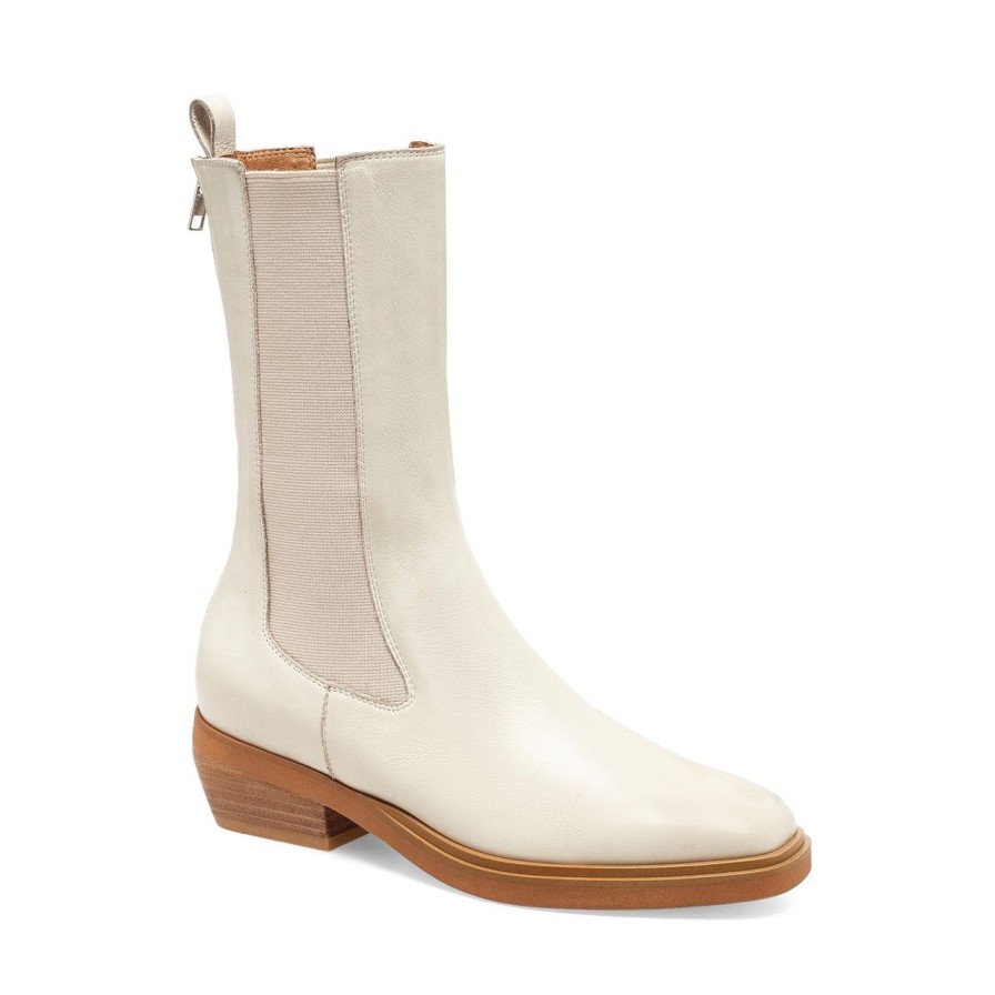 Women Silent D Ankle Boots | Bueller Boot Latte/Natural