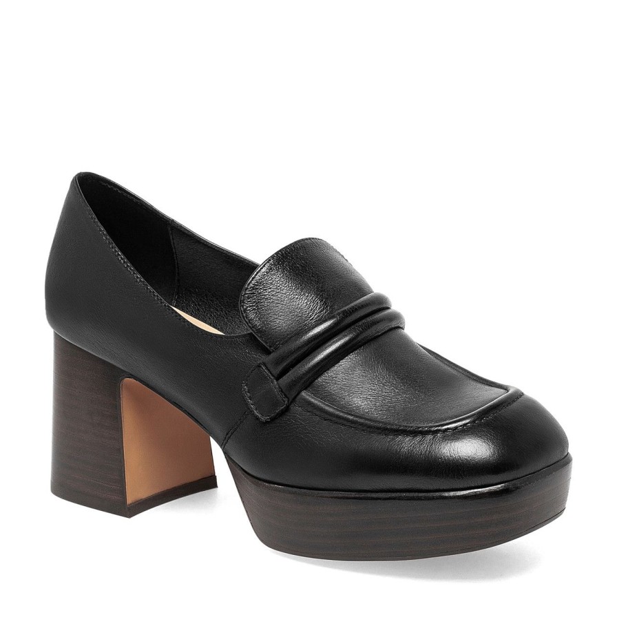 Women Silent D Heels | Onat Pump Black