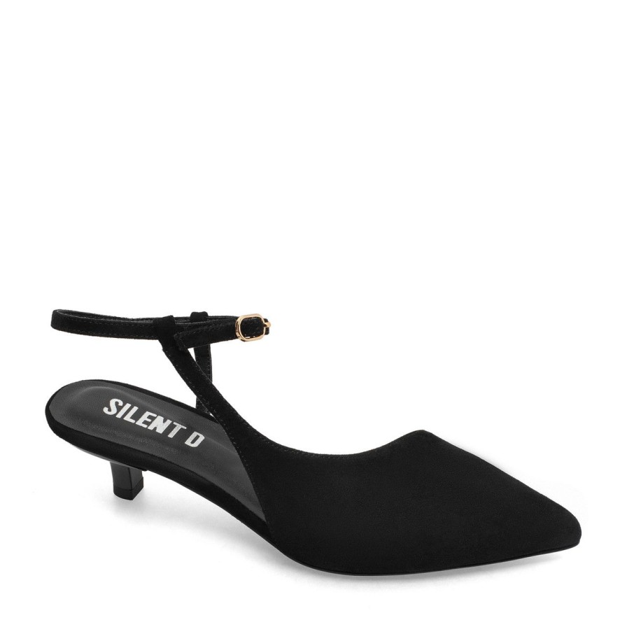 Women Silent D Heels | Cabi Pump Black