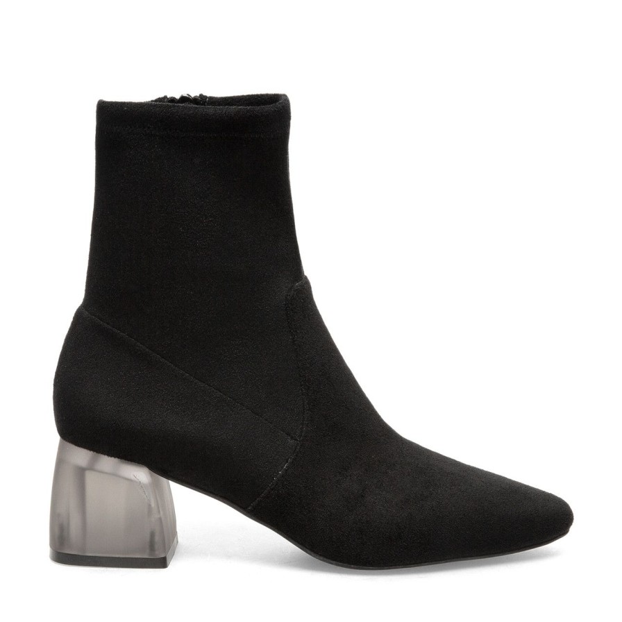 Women Silent D Ankle Boots | Maretolp Boot Black/Black