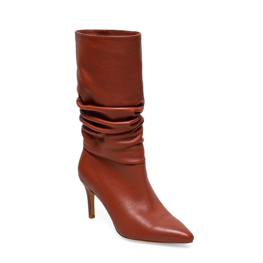 Women Silent D Tall Boots | Bolla Boot Terracotta