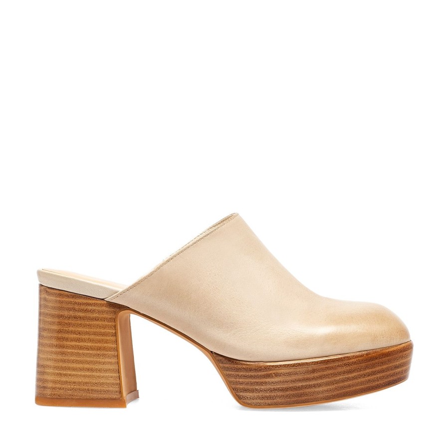 Women Silent D Mules & Clogs | Otern Mule Oatmilk