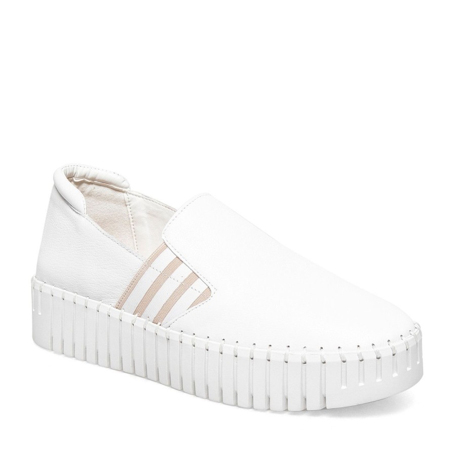 Women Silent D | Becca Sneaker White/Nude