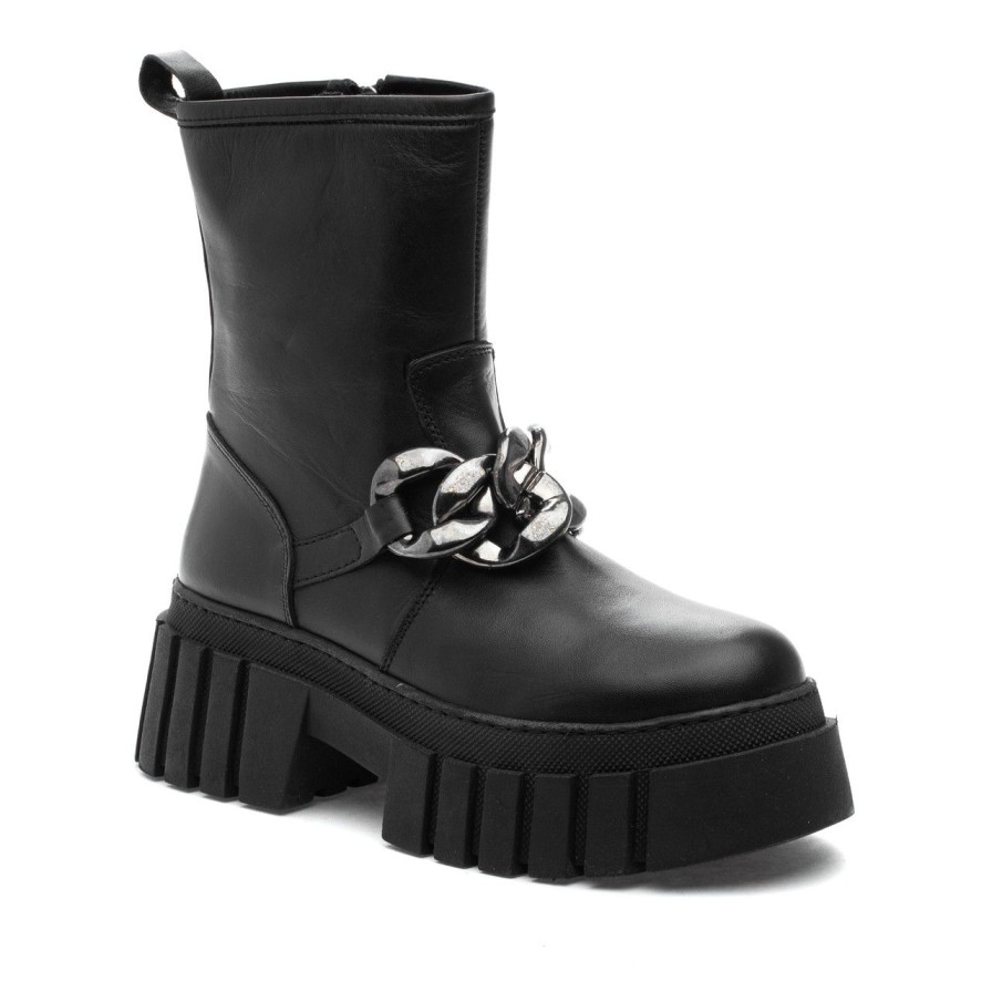 Women Silent D Ankle Boots | Minno Boot Black