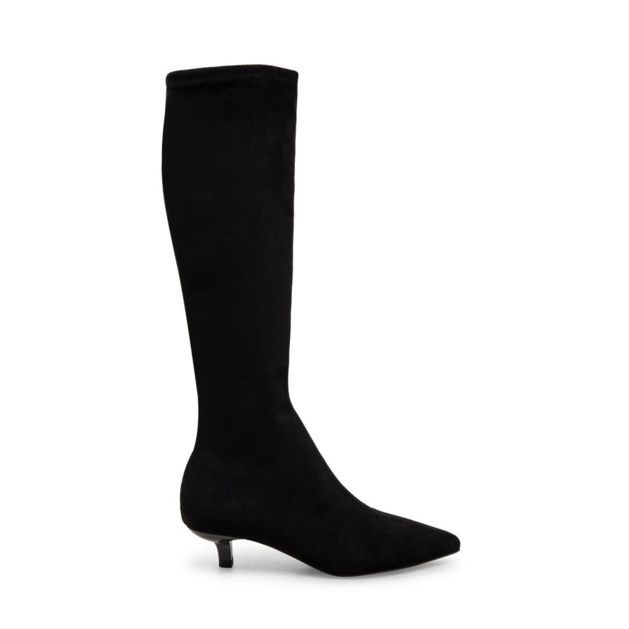 Women Silent D Tall Boots | Clossy Boot Black