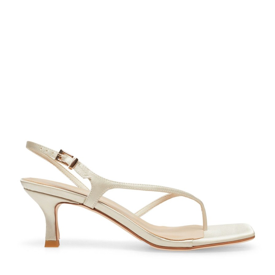 Women Silent D Heels | Dallasy Sandal Cream