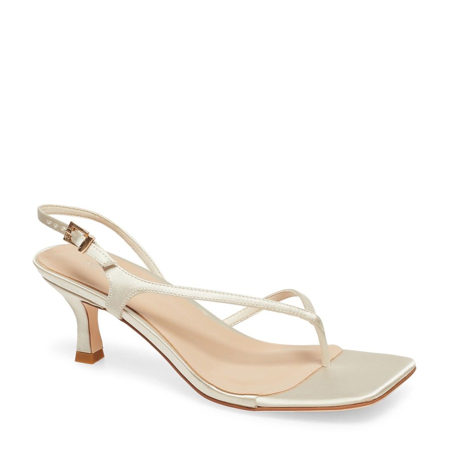 Women Silent D Heels | Dallasy Sandal Cream