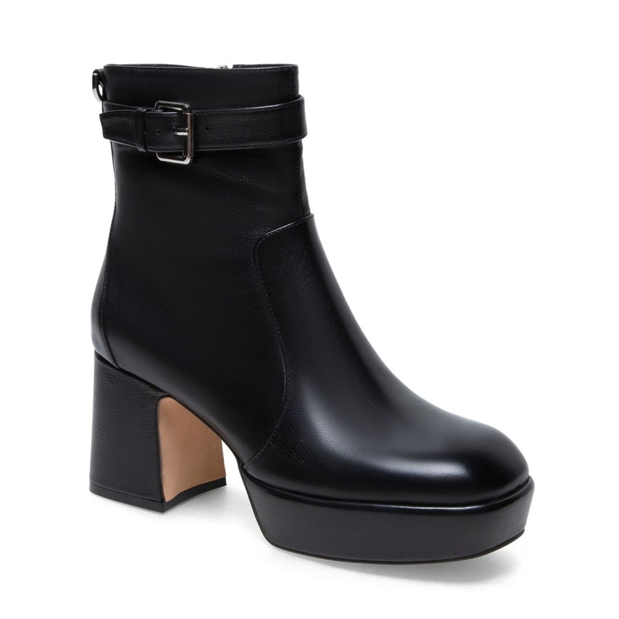 Women Silent D Ankle Boots | Odnee Boot Black