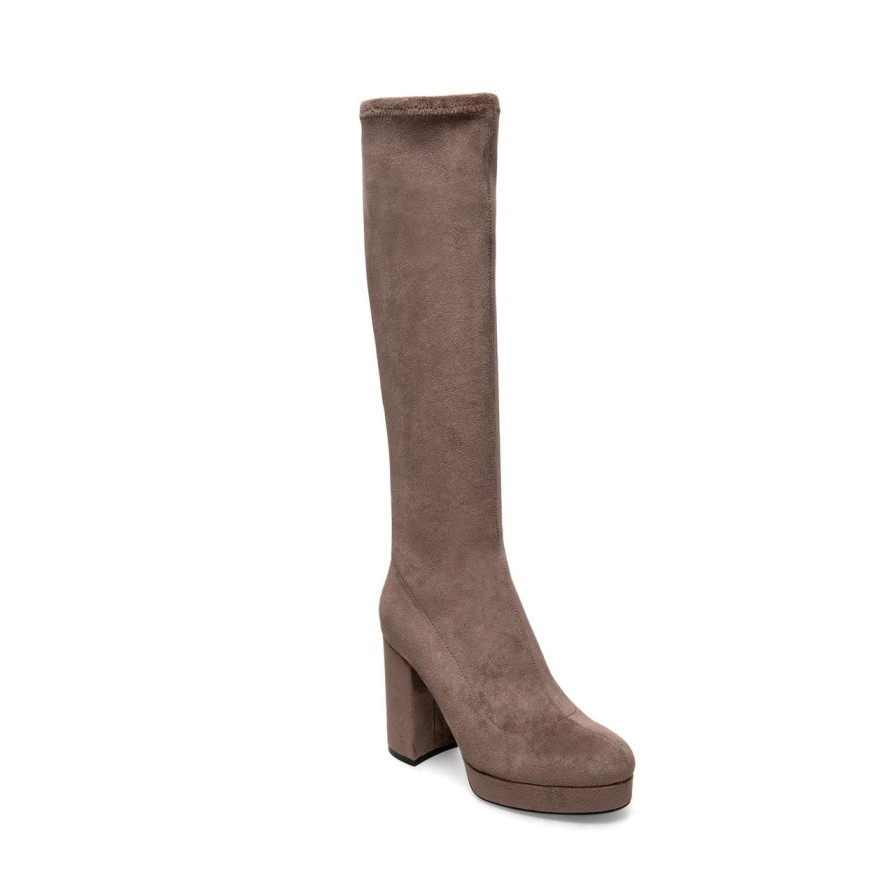 Women Silent D Tall Boots | Yelles Boot Taupe