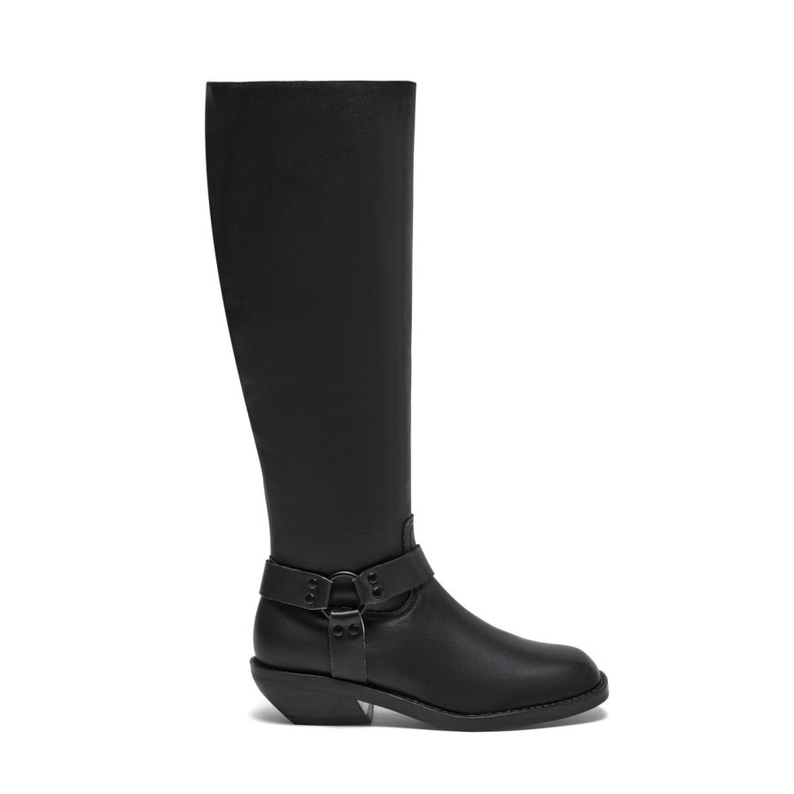 Women Silent D Tall Boots | Carol Boot Black