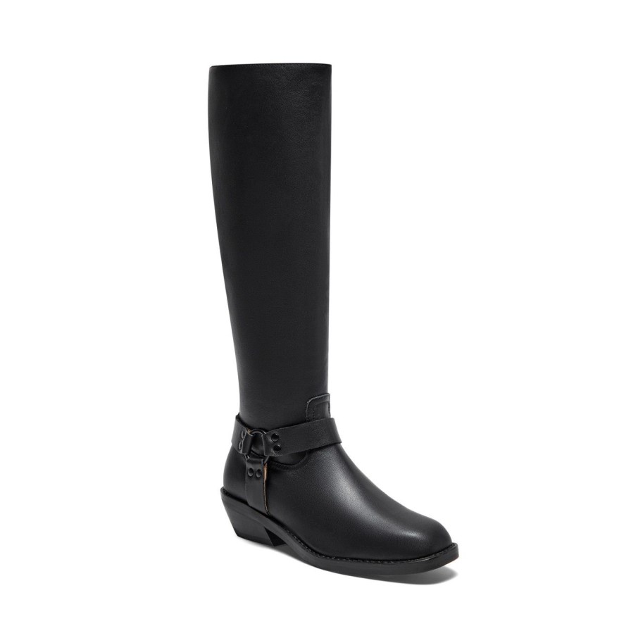 Women Silent D Tall Boots | Carol Boot Black