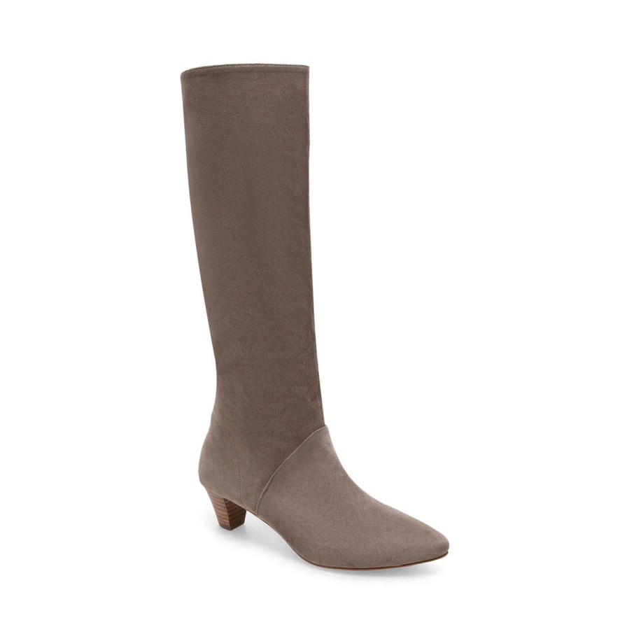 Women Silent D Tall Boots | Tinglet Boot Taupe