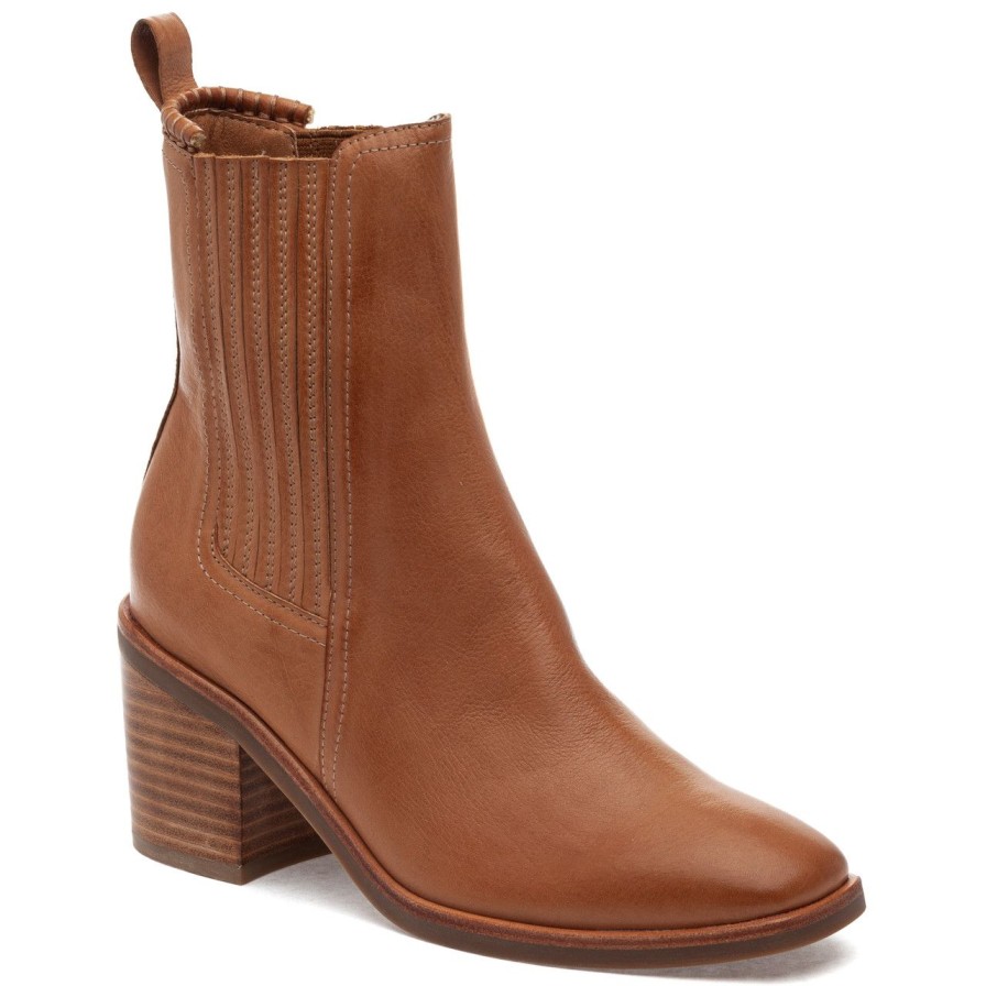 Women Silent D Ankle Boots | Naydo Boot Tan