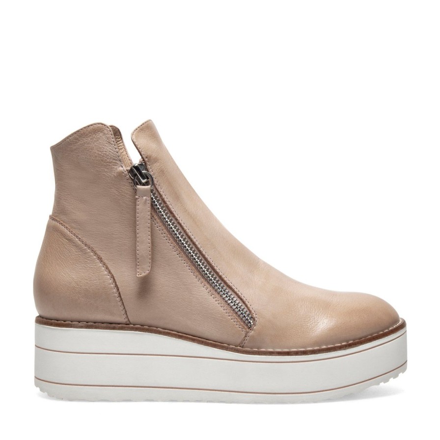 Women Silent D Ankle Boots | Nene Boot Warm Rose