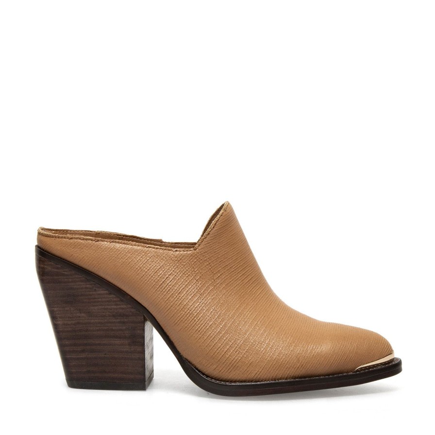 Women Silent D Mules & Clogs | Mulap Mule Dark Tan