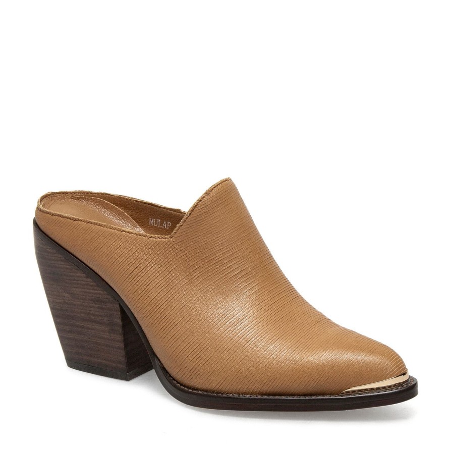 Women Silent D Mules & Clogs | Mulap Mule Dark Tan