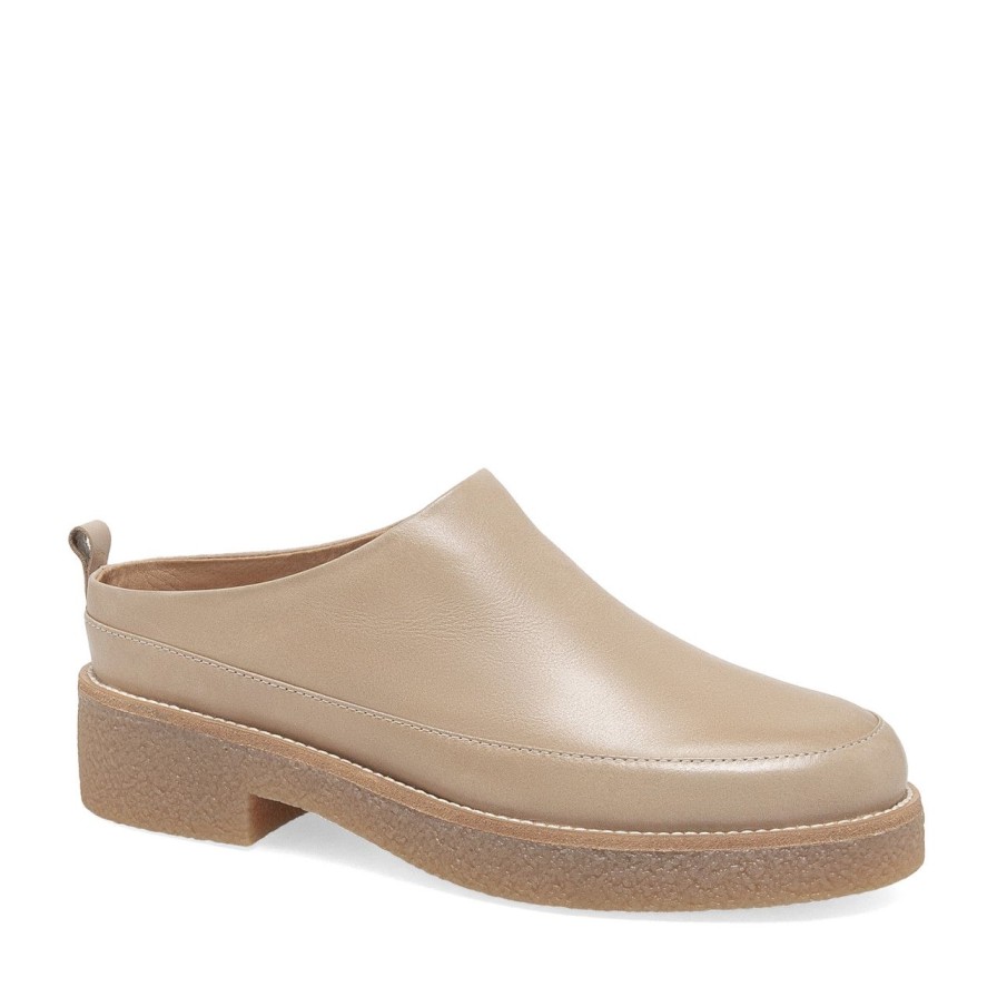 Women Silent D Mules & Clogs | Flora Clog Latte