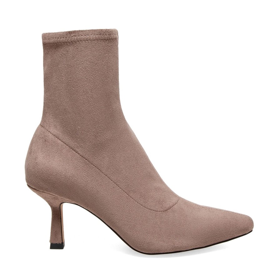 Women Silent D Ankle Boots | Audry Boot Taupe