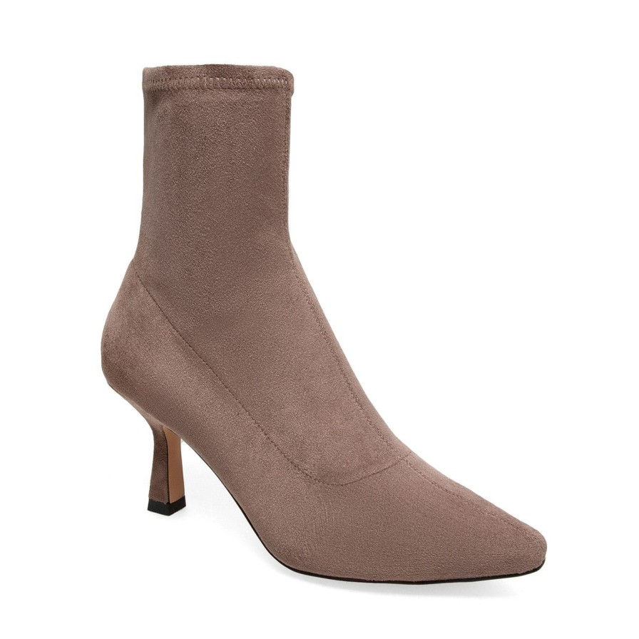 Women Silent D Ankle Boots | Audry Boot Taupe