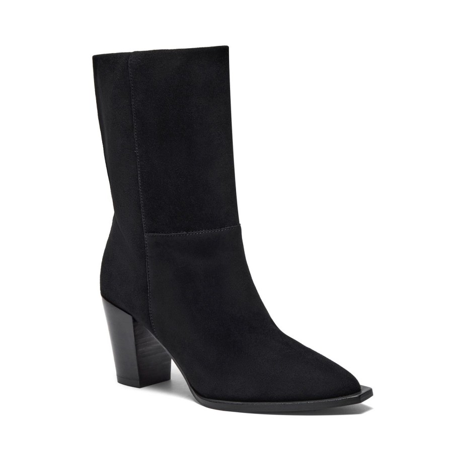 Women Silent D Tall Boots | Ivon Boot Black