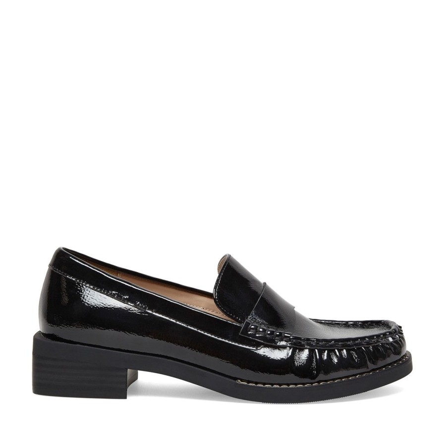 Women Silent D Flats & Loafers | Lara Loafer Black