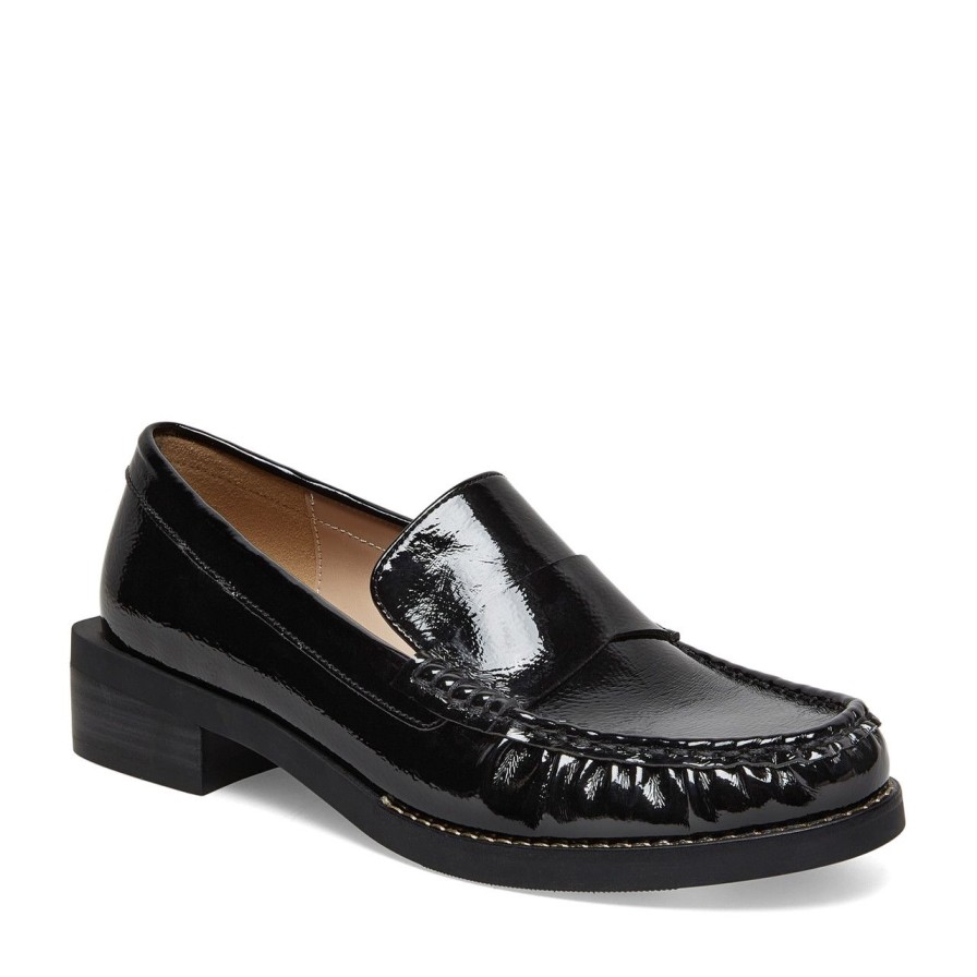 Women Silent D Flats & Loafers | Lara Loafer Black