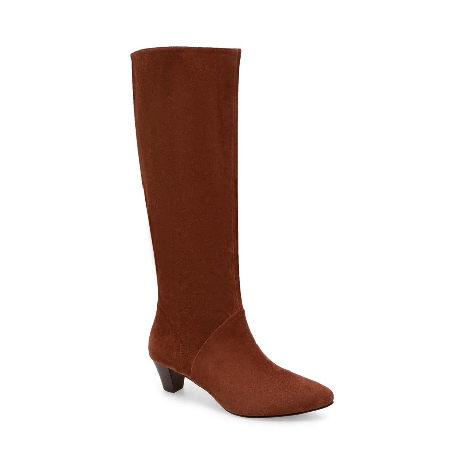 Women Silent D Tall Boots | Tinglet Boot Terracotta