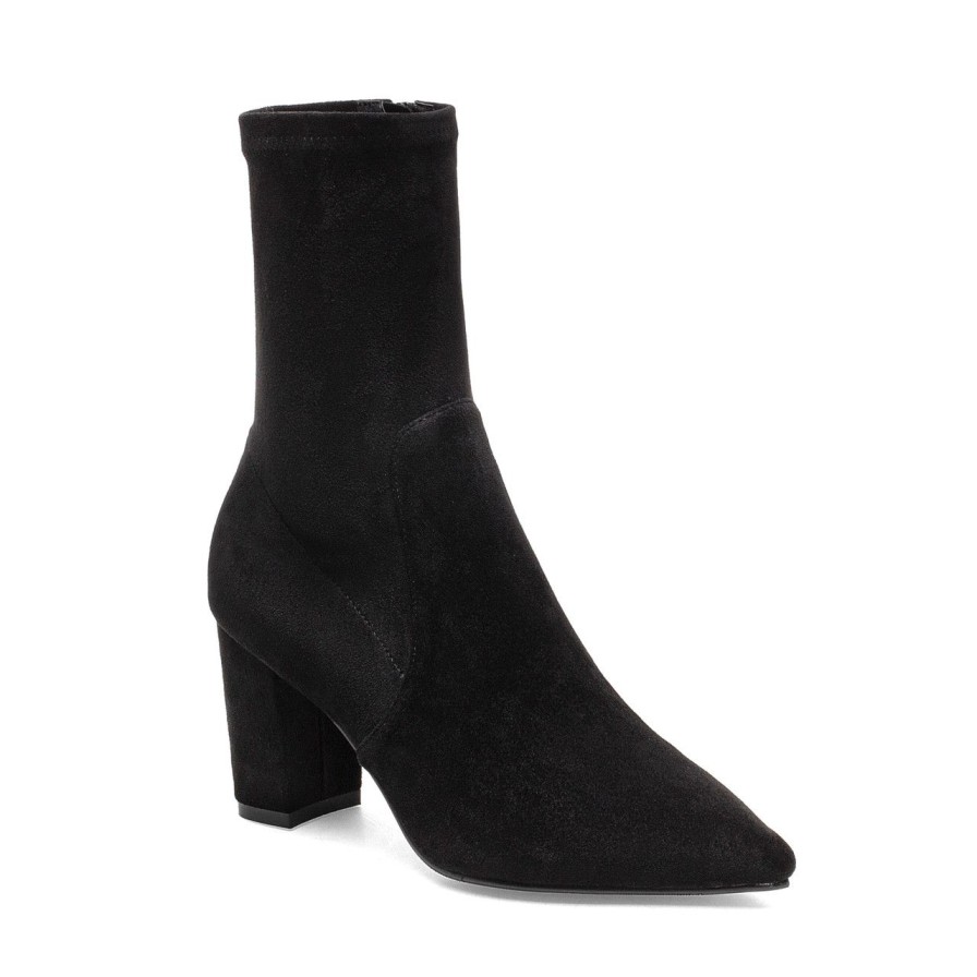 Women Silent D Ankle Boots | Nider Boot Black