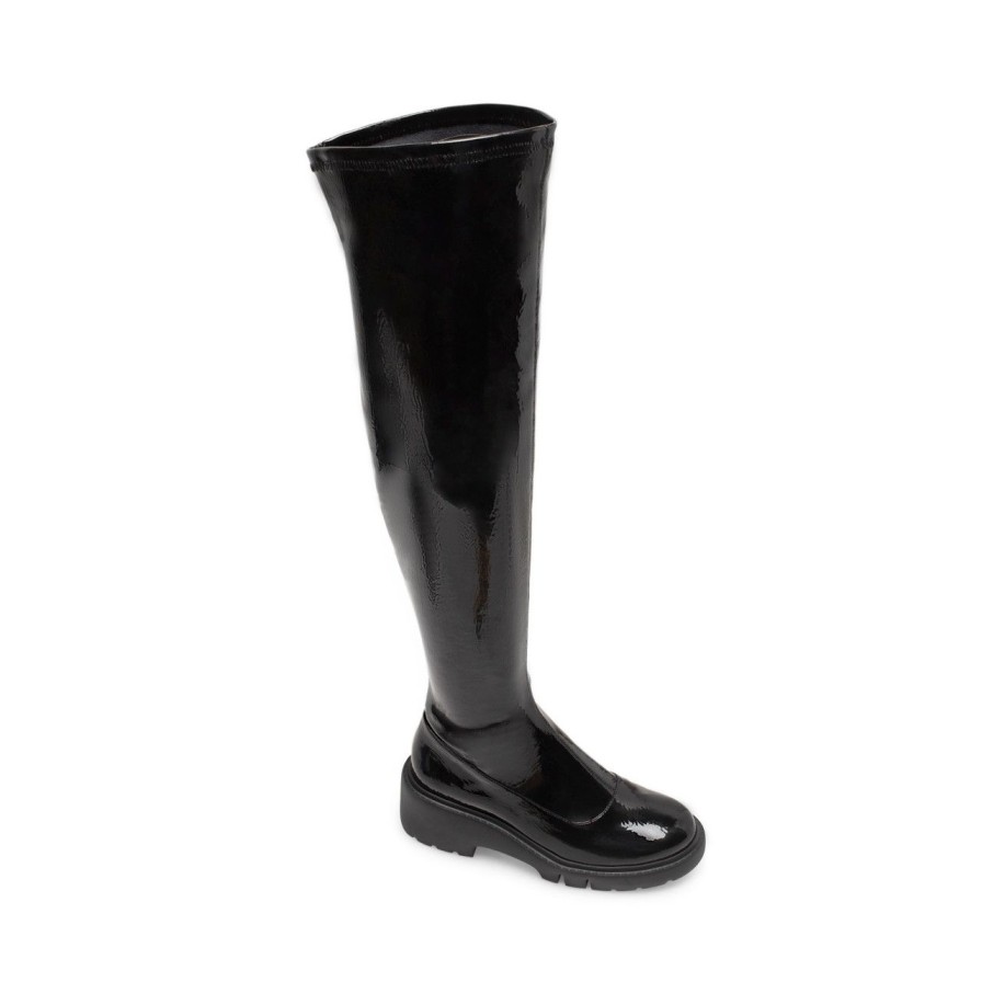 Women Silent D Tall Boots | Xeno Boot Black