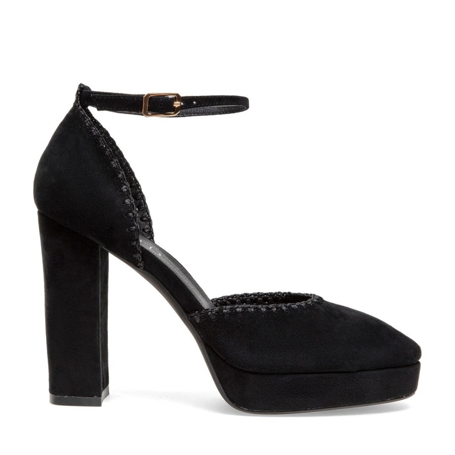 Women Silent D Heels | Addie Pump Black