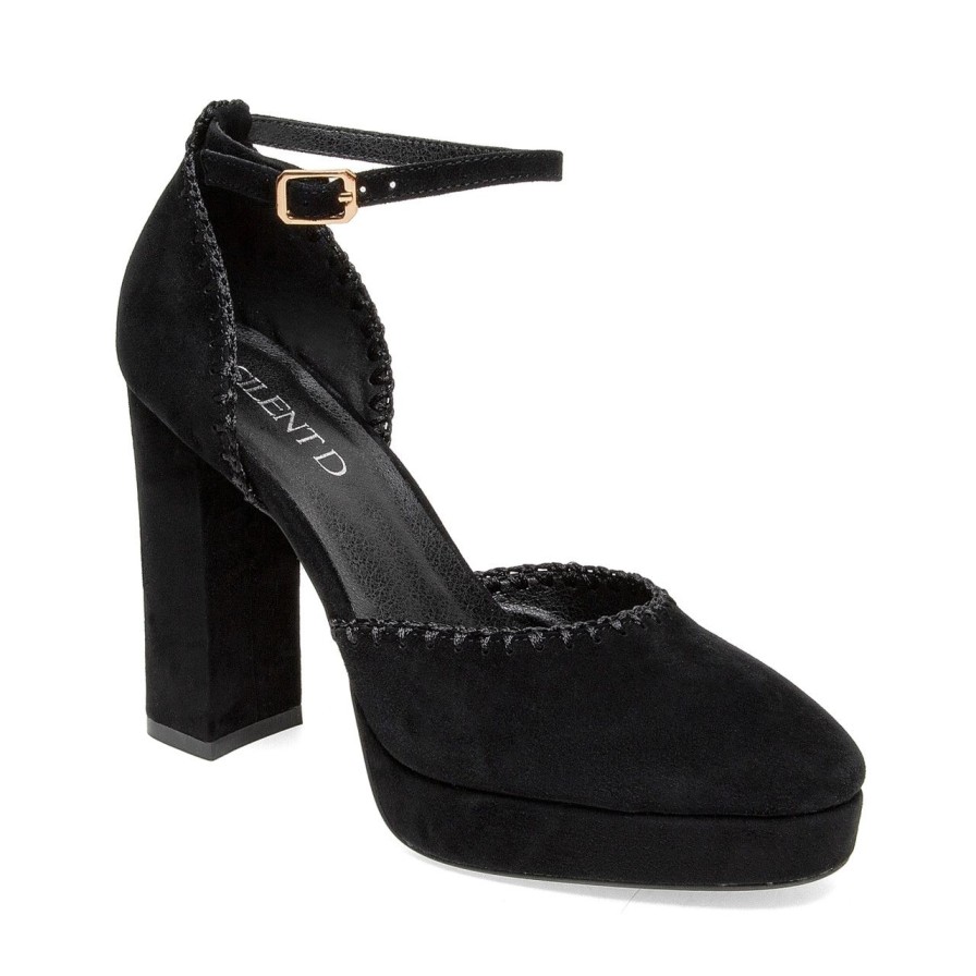 Women Silent D Heels | Addie Pump Black