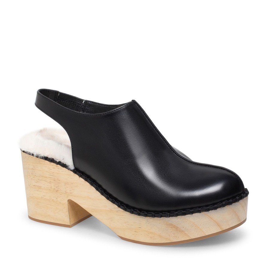 Women Silent D Mules & Clogs | Fount Clog Black