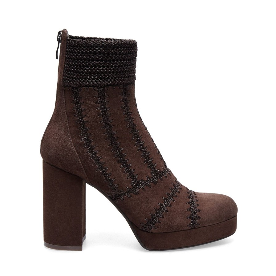 Women Silent D Ankle Boots | Yasmin Boot Chocolate