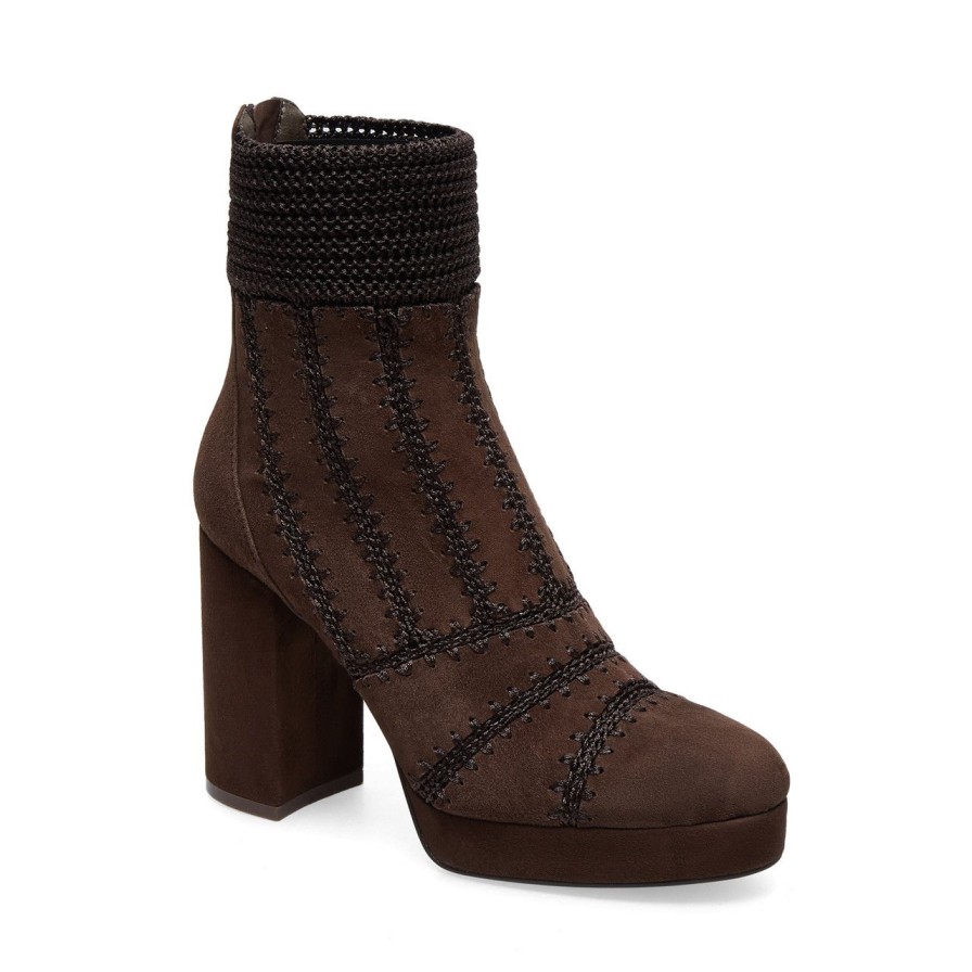 Women Silent D Ankle Boots | Yasmin Boot Chocolate